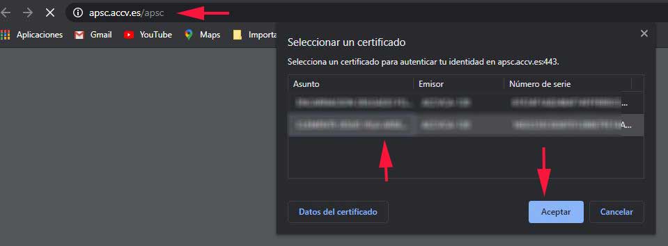 Comprobación de validez en el navegador
