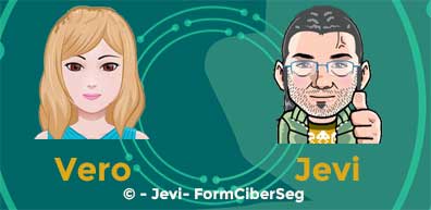 Presentación de Vero y Jevi en la introducción al cifrado simétrico y asimétrico para principiantes