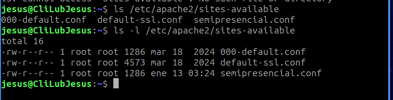 Copia de la plantilla base de configuración de Apache creando el virtualhost