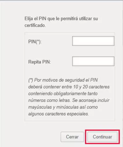 Poner pin de seguridad generando un certificado digital para firmar y cifrar correos electrónicos
